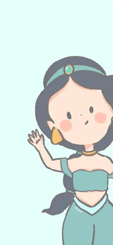 迪士尼公主想要和你说"hello",就是眼睛有点小,怕你找不到哈