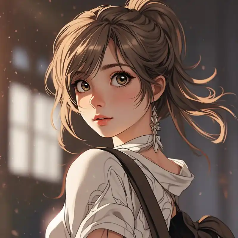 可爱动漫女生头像,萌化你的少女心94