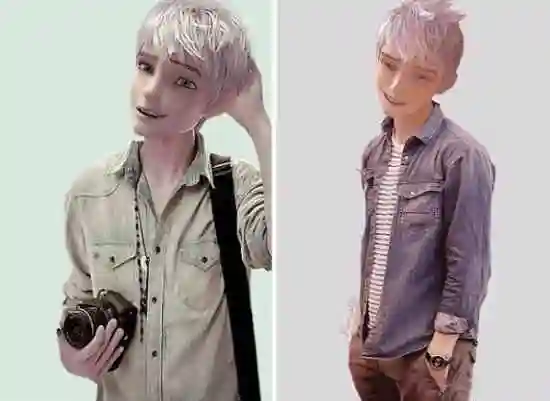 冰雪女王变身时尚气质女神