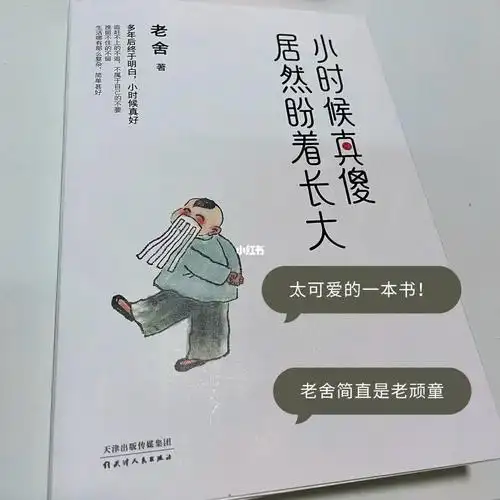 可爱的人可爱的书小时候真傻居然盼着长大
