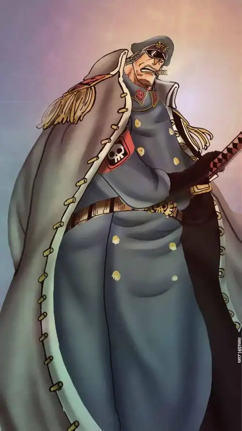 海贼王原推进城监狱看守长雨之希留手机图片壁纸