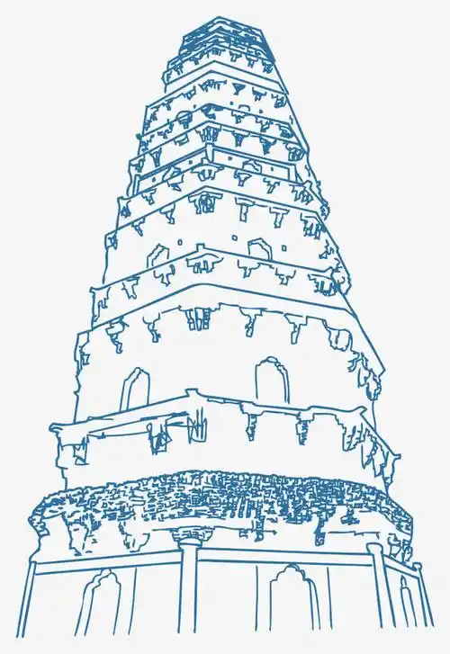 手绘苏州名胜古迹