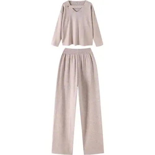 套装针织两件件套女装2022新款秋装毛衣裤子时尚套装