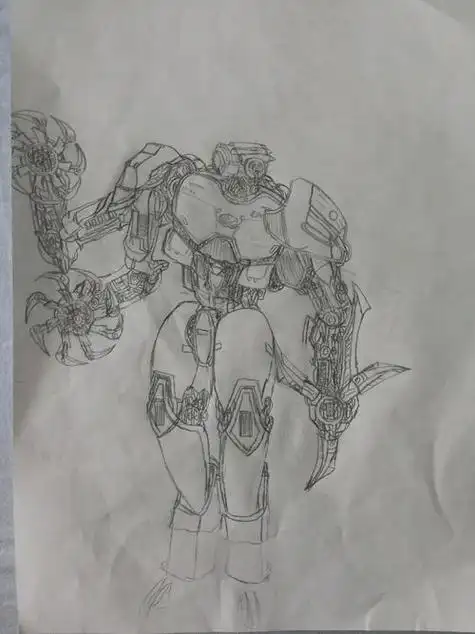 于2025年1月8日在香港与"暴风赤红"机甲名称:暴风赤红;; 环太平洋; 第