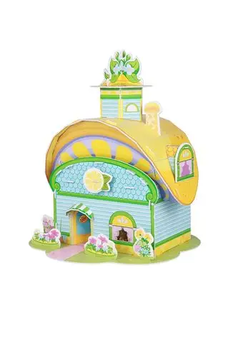 封面有磨痕-g-草莓甜心·莓果小镇欢乐大拼插4 柠檬西西的发型屋 美国