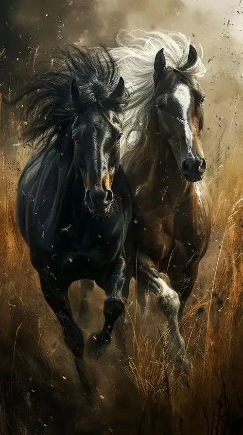 头像壁纸|骏马奔腾 势不可挡!