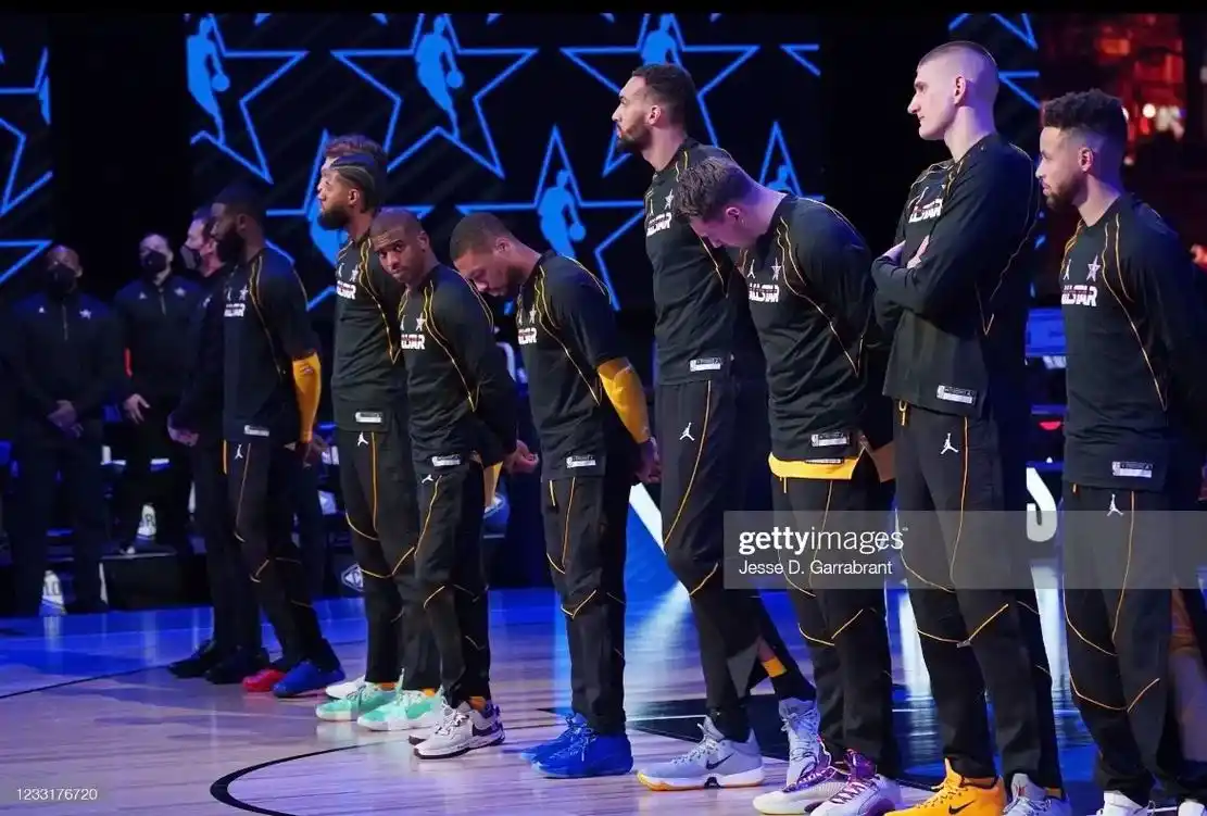 nba全明星赛#库里#詹姆斯 - 抖音