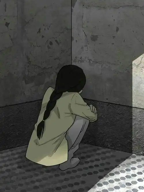 关于躲在角落哭的说说图片句子大全