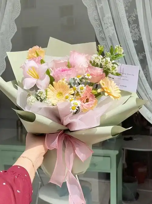 商丘花艺培训  #商丘花店  #同城热门  #花束包装  #搭配参考  #生日