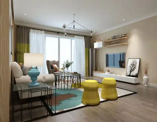 92㎡现代简约风格装修实例 全包15万竟不如6万?