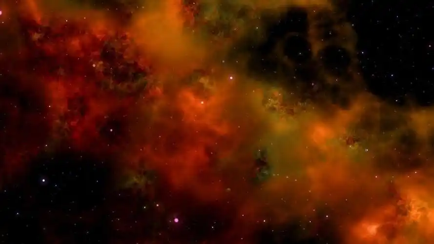 唯美的浩瀚星空桌面壁纸