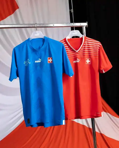 瑞士国家队2022世界杯主场球衣