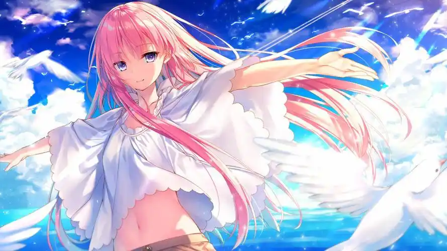 二次元动漫美女精选特辑,高清图片,电脑桌面-壁纸族