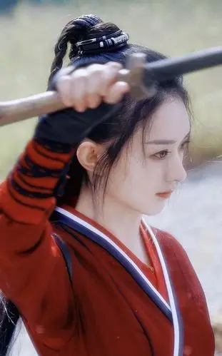 有翡赵丽颖红衣美赵丽颖9套古装红衣知否优雅花千骨邪媚霸气