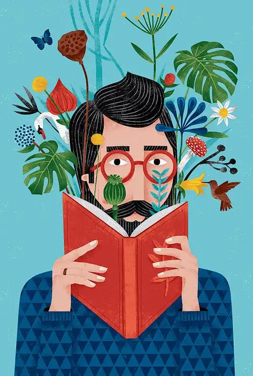 脑洞大开12张lobkevanaar插画海报