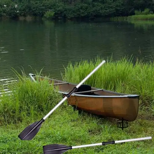 船桨划桨 铝合金划桨船桨冲锋舟皮划艇用滑水浆块冲浪划水备用浆可拆