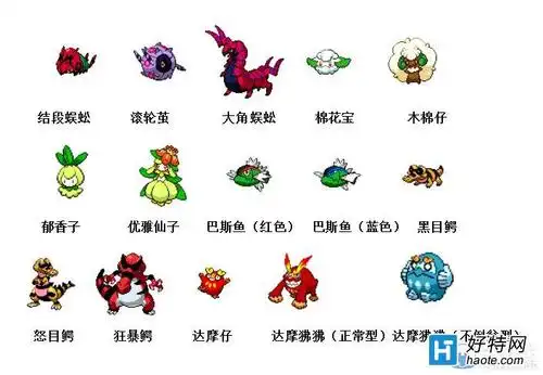 神奇宝贝进化顺序