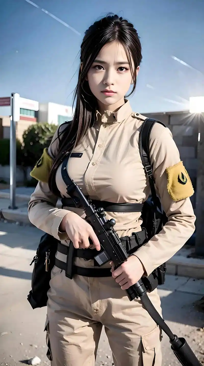 俄罗斯女兵 #女兵帅爆了 #护卫队 #军装 #ai绘画生成 - 抖音