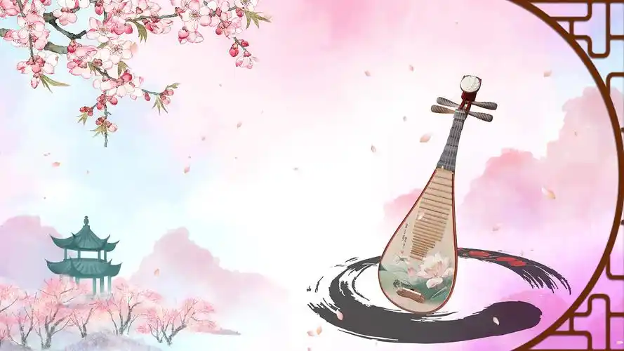 古风音乐背景4k4k大气中国风唯美月色视频背景ae模板月亮背景4k4k大气