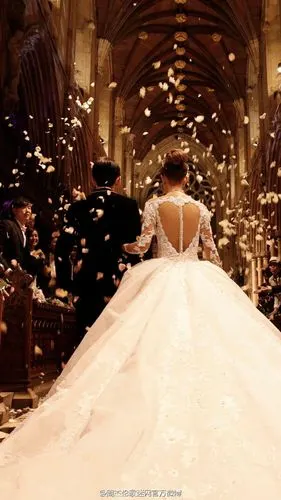 复古唯美的浪漫婚礼周杰伦与昆凌携手步入婚姻圣殿