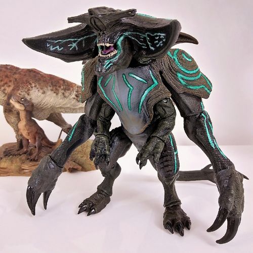 无盒neca环太平洋2怪兽憎恶牛角鲨优惠券价格 - 券多多