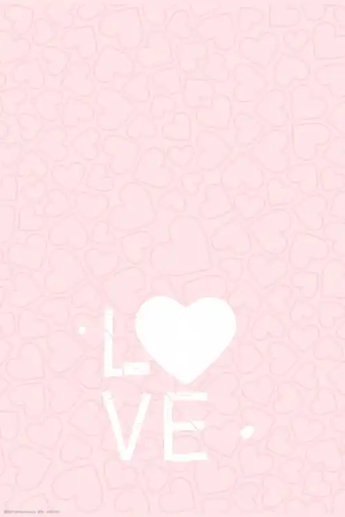 粉色爱心底纹love520表白告白背景