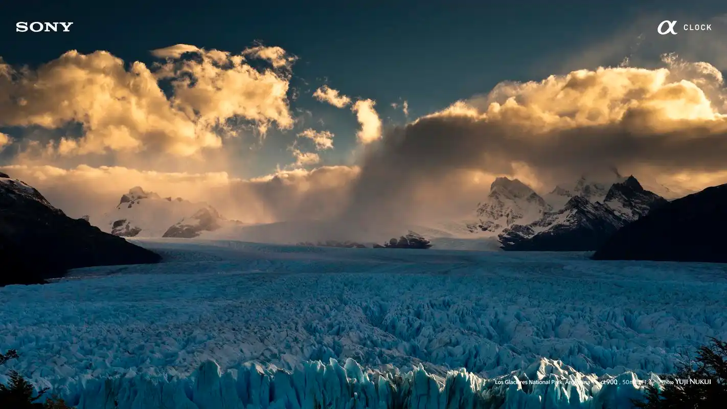 阿根廷冰川湾国家公园景观最美24小时壁纸