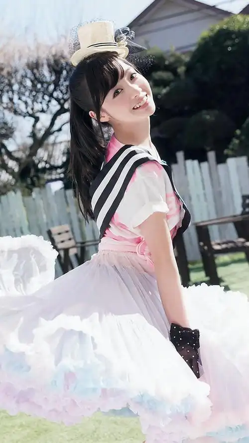 清纯日本甜美少女手机壁纸