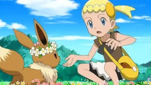 神奇宝贝,莎莉娜收服伊布