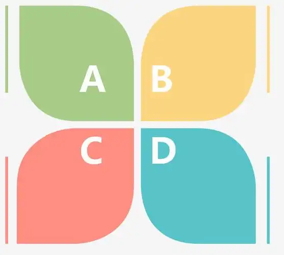 小清新ppt总结形状素材