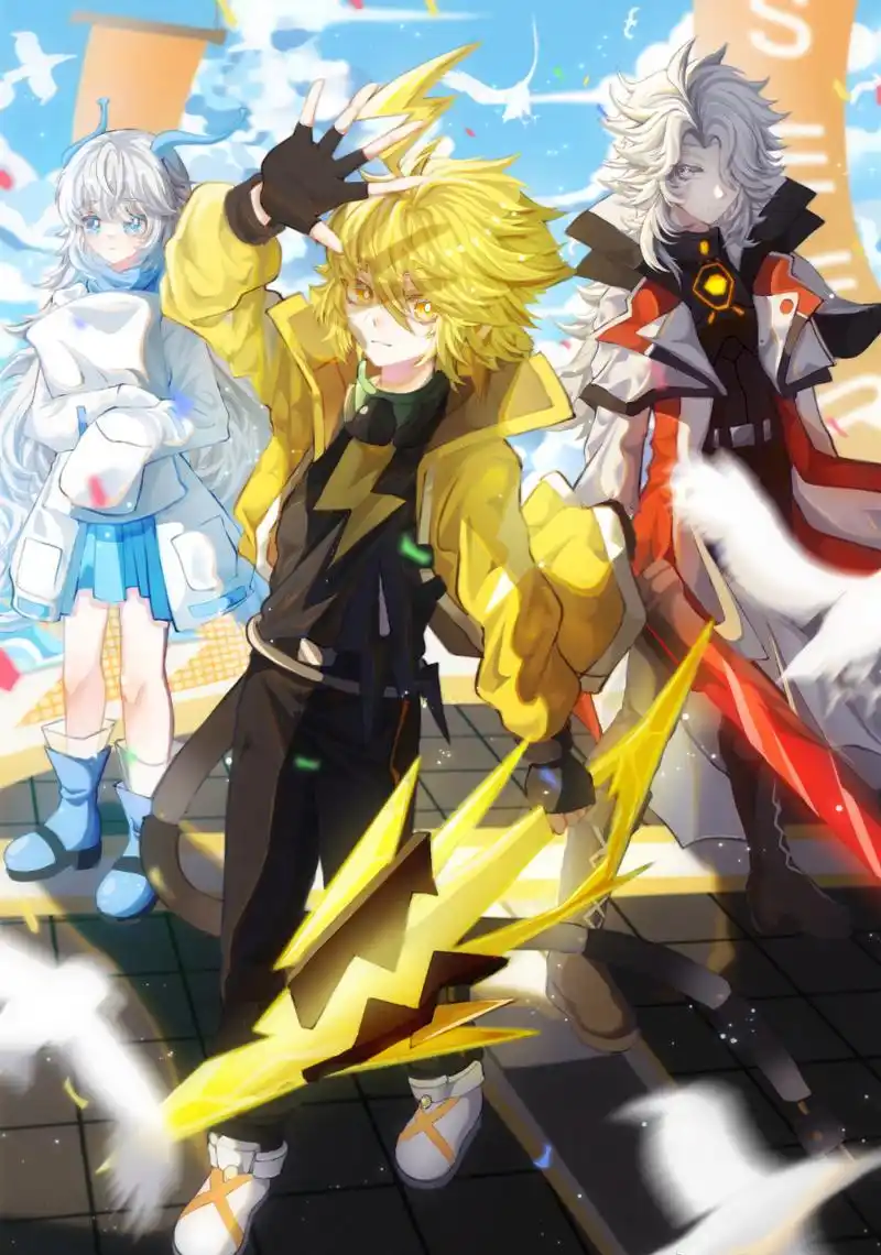 一组《赛尔号》角色同人插画欣赏,增添了华丽的元素.