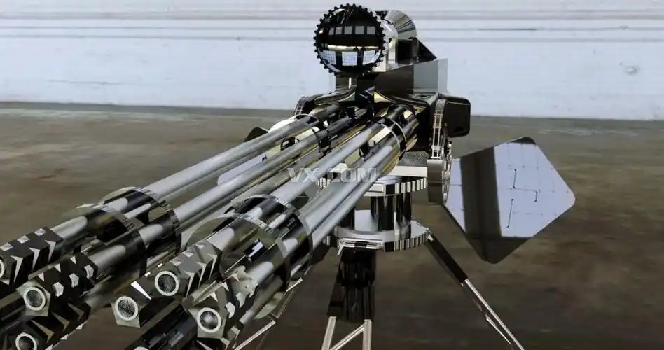 加特林机枪射击声音