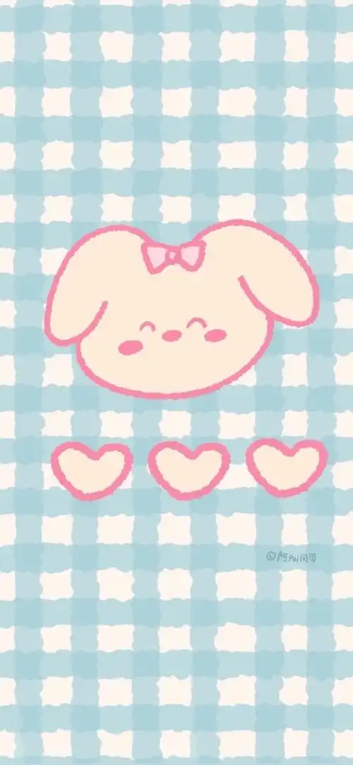 手机壁纸 锁屏壁纸 卡通壁纸 聊天背景 春日壁纸 可爱壁纸 全面屏