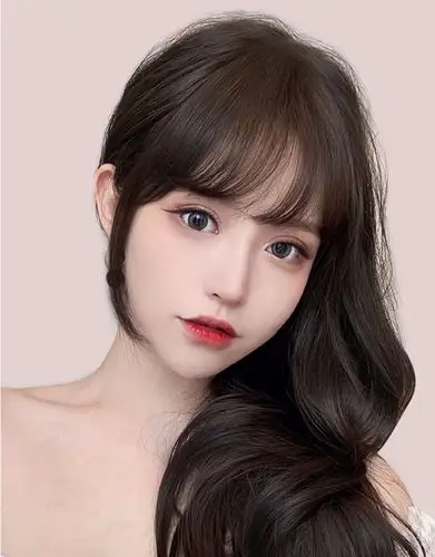 天使丝丝法式漫画刘海假发女无痕假发片网红假头帘隐形超薄空气贴发片