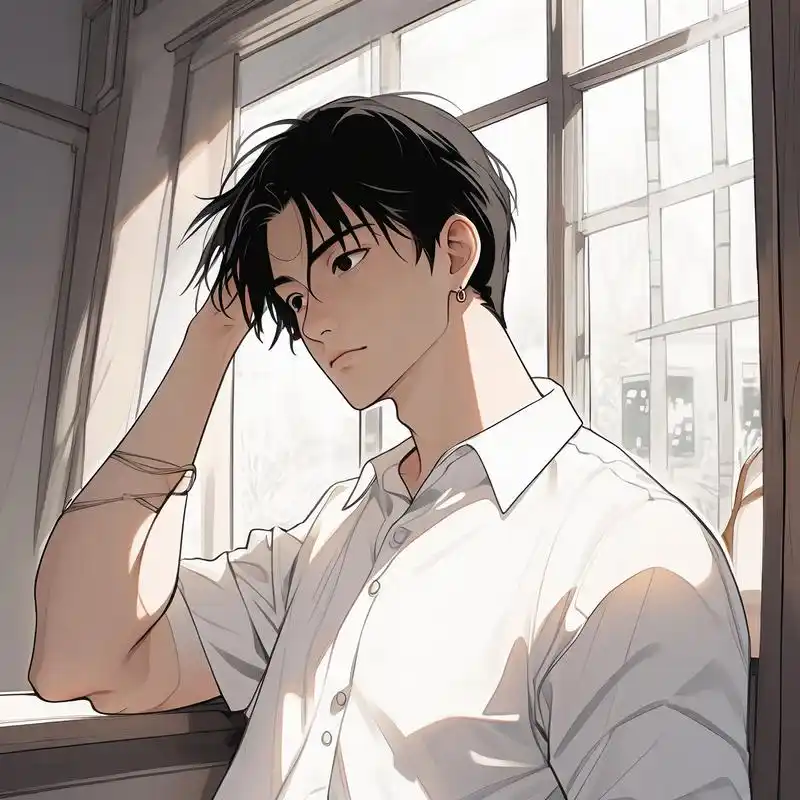 👕唯美白衬衫男生头像📸 探索男生穿着白衬衫的唯美瞬间,每一张都