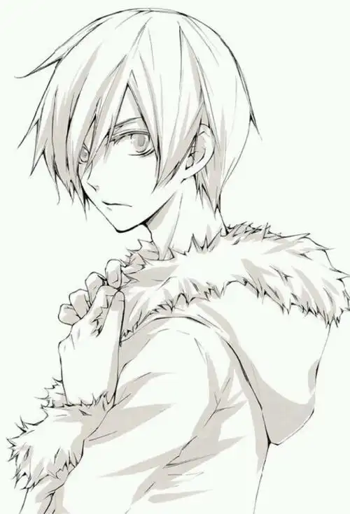 动漫帅哥简笔画 动漫帅哥简笔画简单