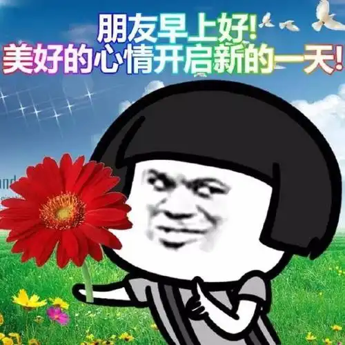 朋友早上好!美好的心情开启新的一天!