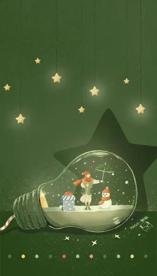 绿色|圣诞节|治愈系