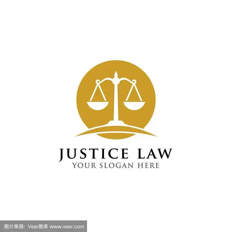 天平律师标志设计正义法律徽章