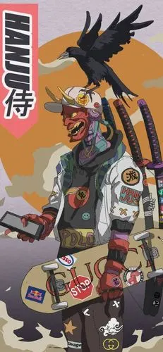 画风超赞,一组日系潮流插画(cr.画师twi:nasz9696.