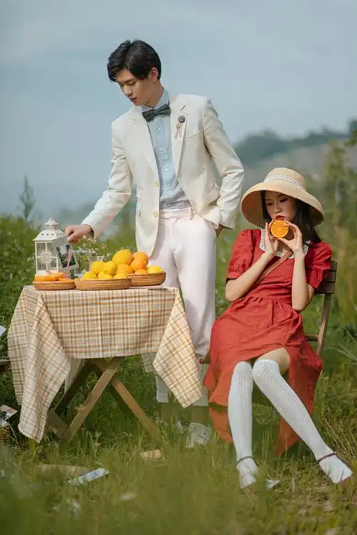 在线接单修图贞贞的婚纱摄影作品《田园风》