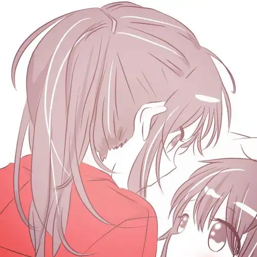 情侣头像 自描 可爱/少女/一对
