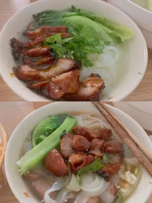 居家隔离过中秋自制叉烧河粉