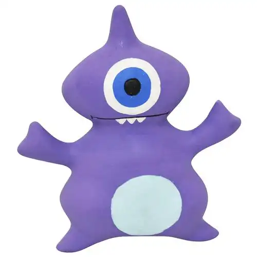 路乐美nolimit 创意乳胶发声玩具 紫色独角怪