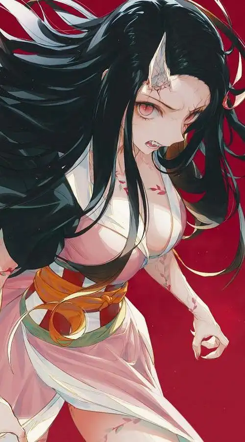 鬼灭之刃祢豆子每日手机壁纸分享第二弹