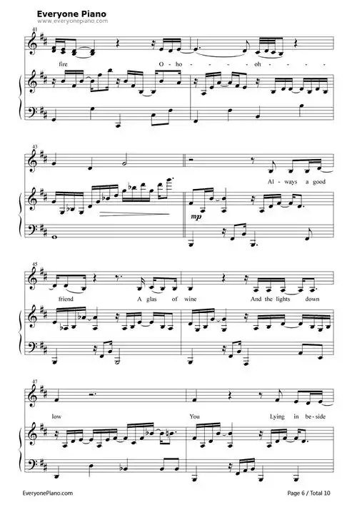 you钢琴谱-tensharp