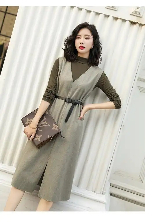 ief爱依服同款两件套套装裙21年秋装新款秋季时尚气质休闲女装套装