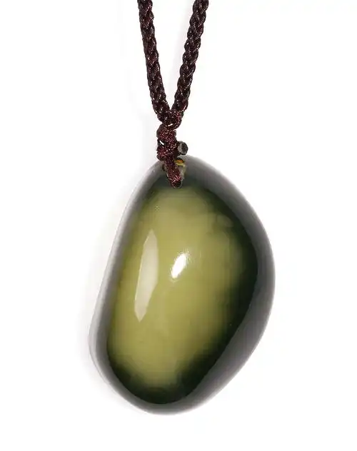 神蜜之眼绿珀项链