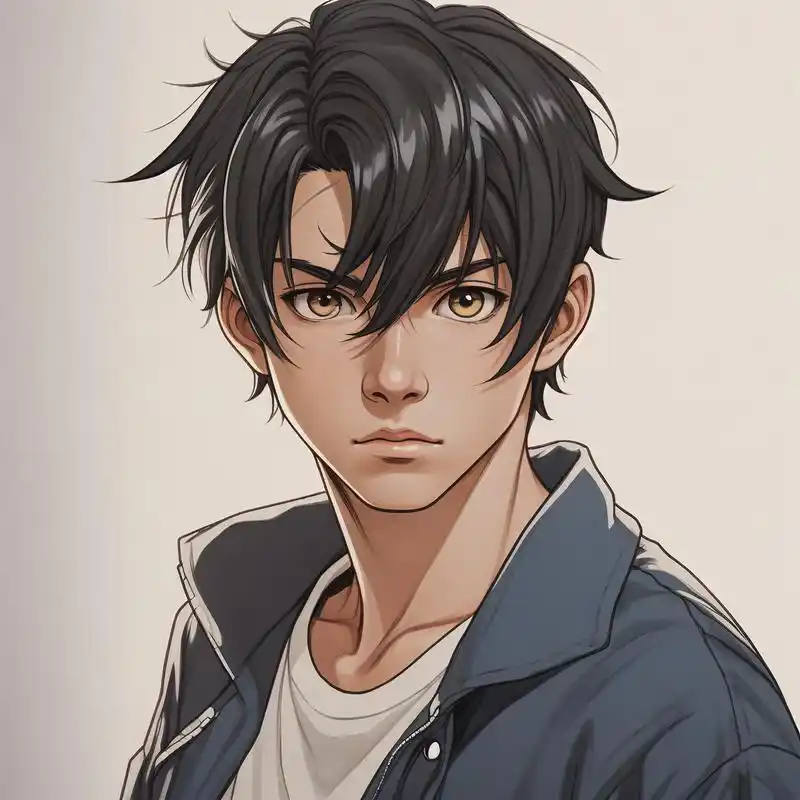 动漫男生帅气冷漠头像90