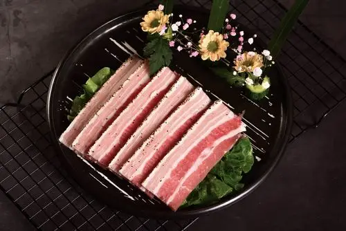 郑州美食摄影 五花肉